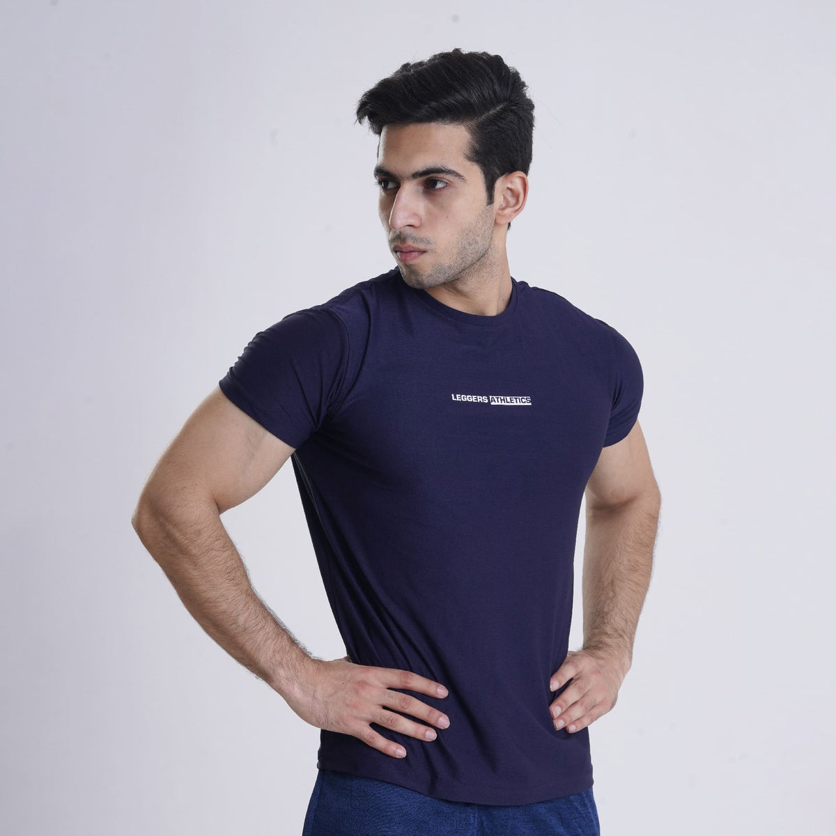 Stellar Navy Half Sleeve Tee