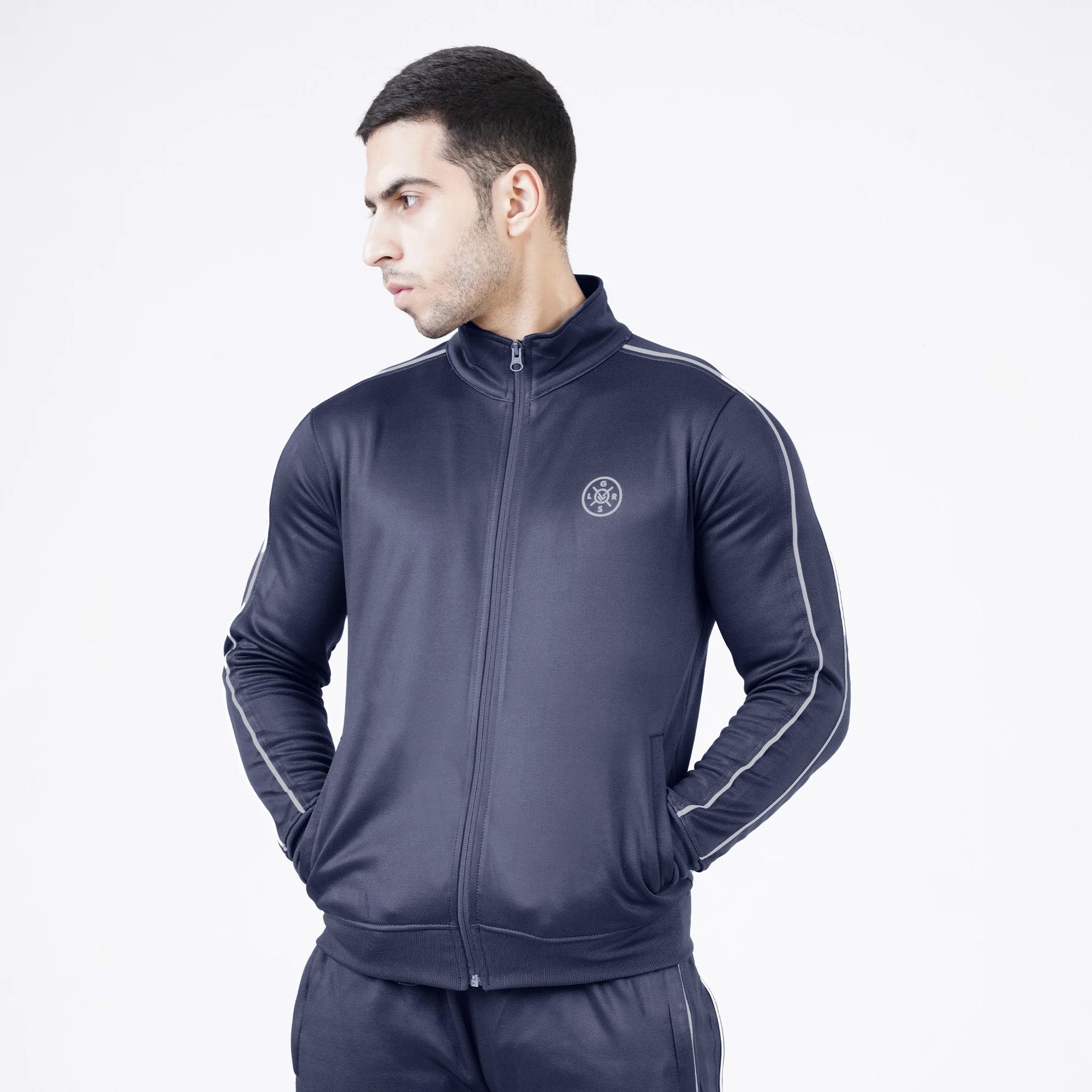 EverWarm Navy SPORTS JACKET