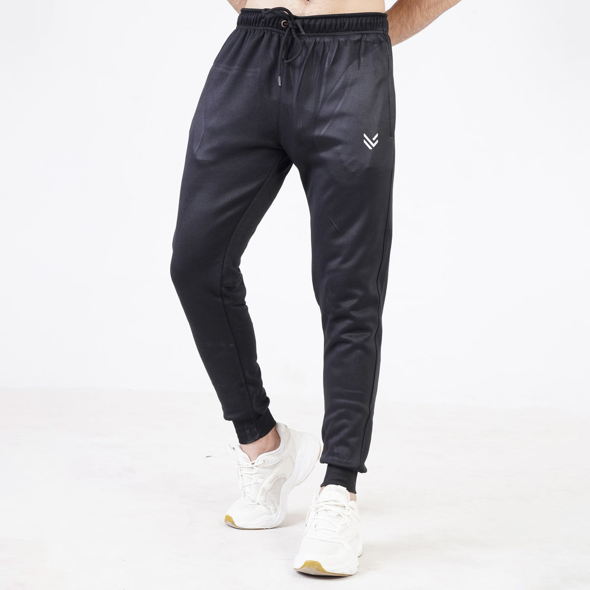 POLY Fleece Black Mens Trouser