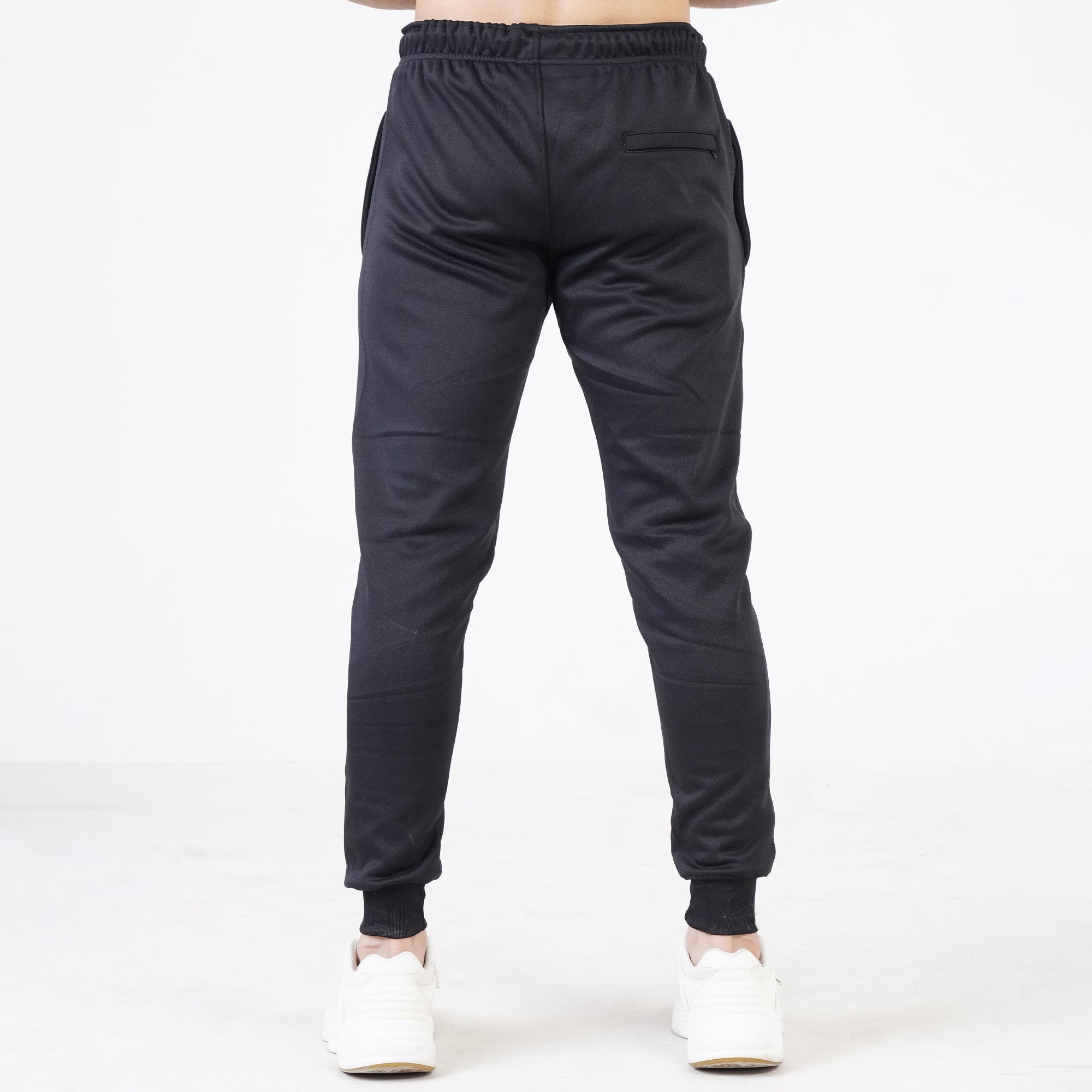 POLY Fleece Black Mens Trouser