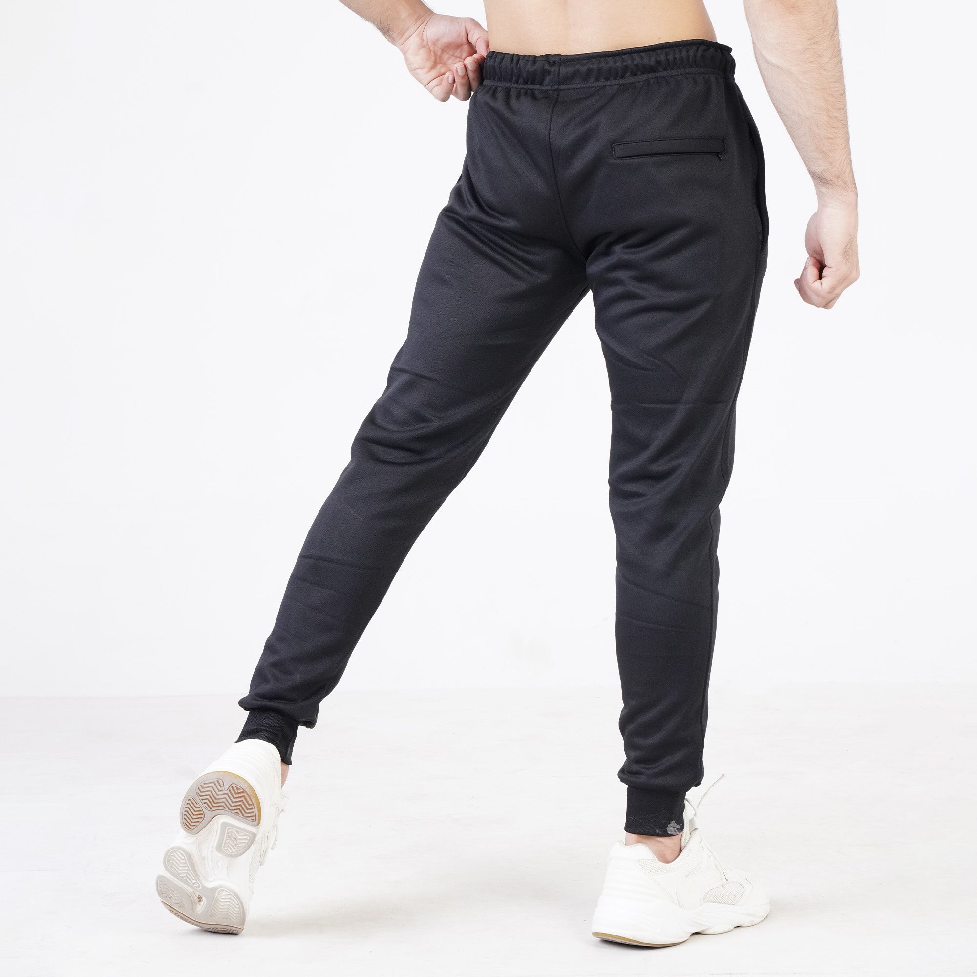 POLY Fleece Black Mens Trouser