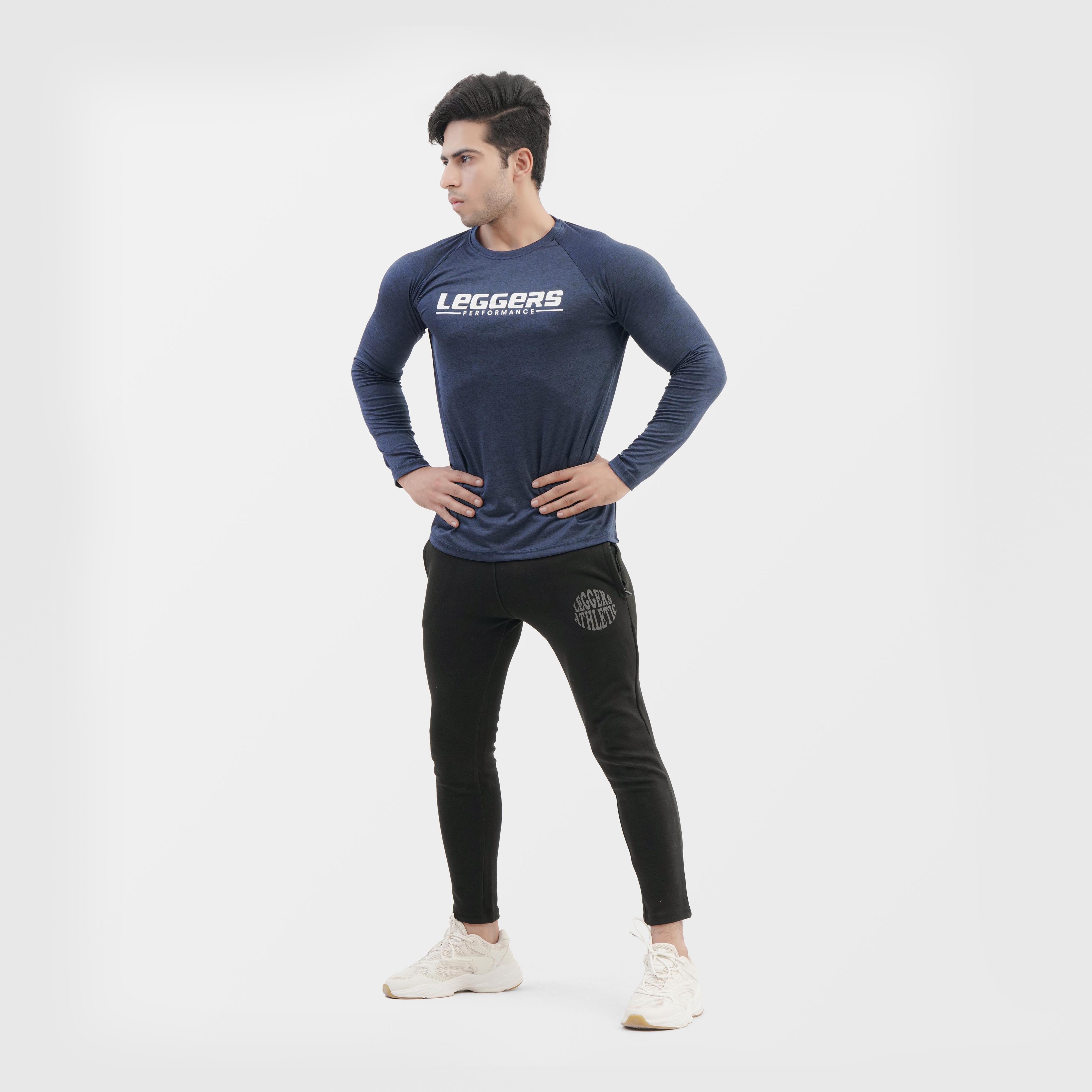 Performance Navy Full Sleeve Tee