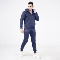 Poly Fleece Navy Tracksuit