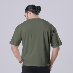 UNSTOPPABLE MOSS OVERSIZE TEE