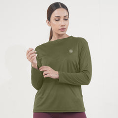 Moss Long Sleeve Women Shirt