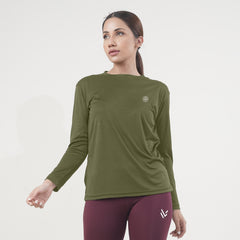 Moss Long Sleeve Women Shirt